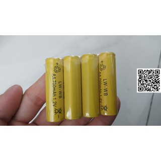 Pin sạc AA 700mAh 986