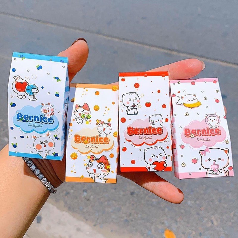 [BERNCIE] SET SON TINT BERNICE - SON TIN BERNICE 4 MÀU MẪU 2021 | BigBuy360 - bigbuy360.vn