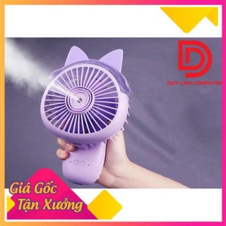 coco.a Quạt cầm tay phun sương mini tích hợp pin sạc dự phòng A99
