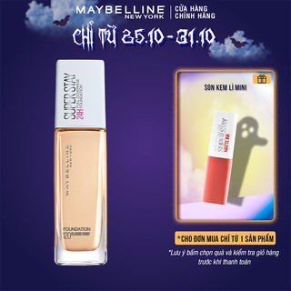 Kem Nền Che Khuyết Điểm 24H Lâu Trôi Che Phủ Cao SuperStay Full Coverage Foundation Maybelline New York 30ml