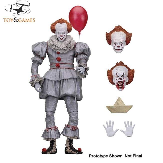 Mô hình nhân vật chú hề Neca phim IT kích thước 7''