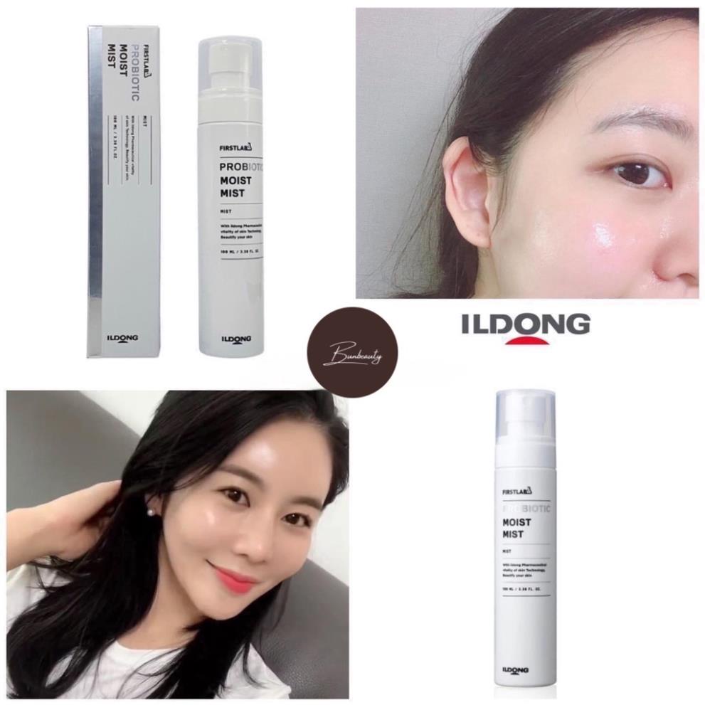 Xịt Khoáng Làm Trắng Chống Lão Hóa Ildong Probiotic Moist Mist 100ml Xịt khoáng dưỡng ẩm make up Hàn Quốc | BigBuy360 - bigbuy360.vn