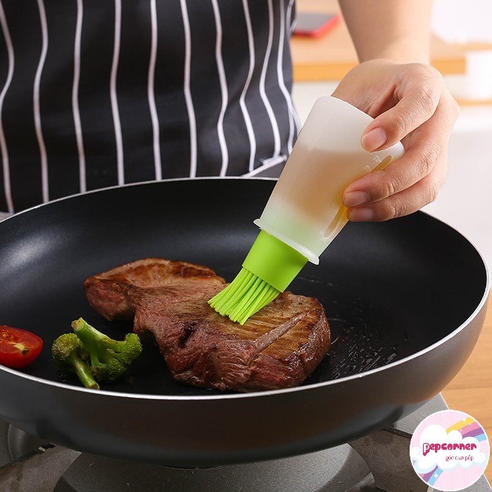 Bình quết dầu lọ đựng dầu có cọ quết tiện dụng