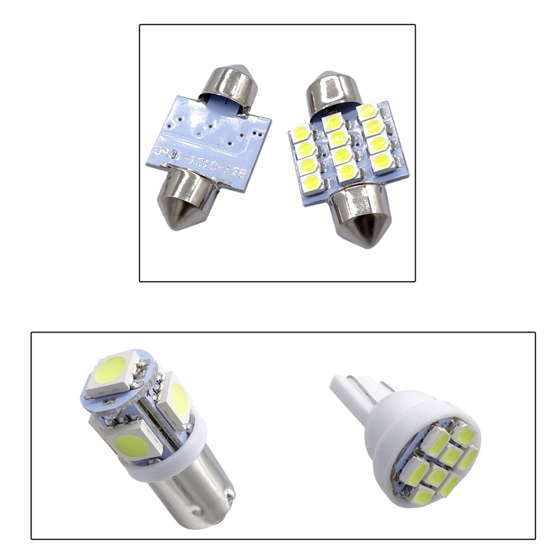 Bộ 12 Đèn led 12v Ánh Sáng Trắng Cho kia sorento 2011-2016