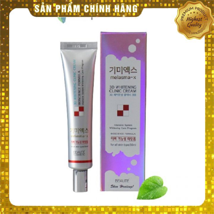 Kem Thâm Nám Tàn Nhang ⚡CHÍNH HÃNG⚡ Kem Thâm Nám Tàn Nhang Melasma-X 3D Whitening Clinic Cream Hàn Quốc