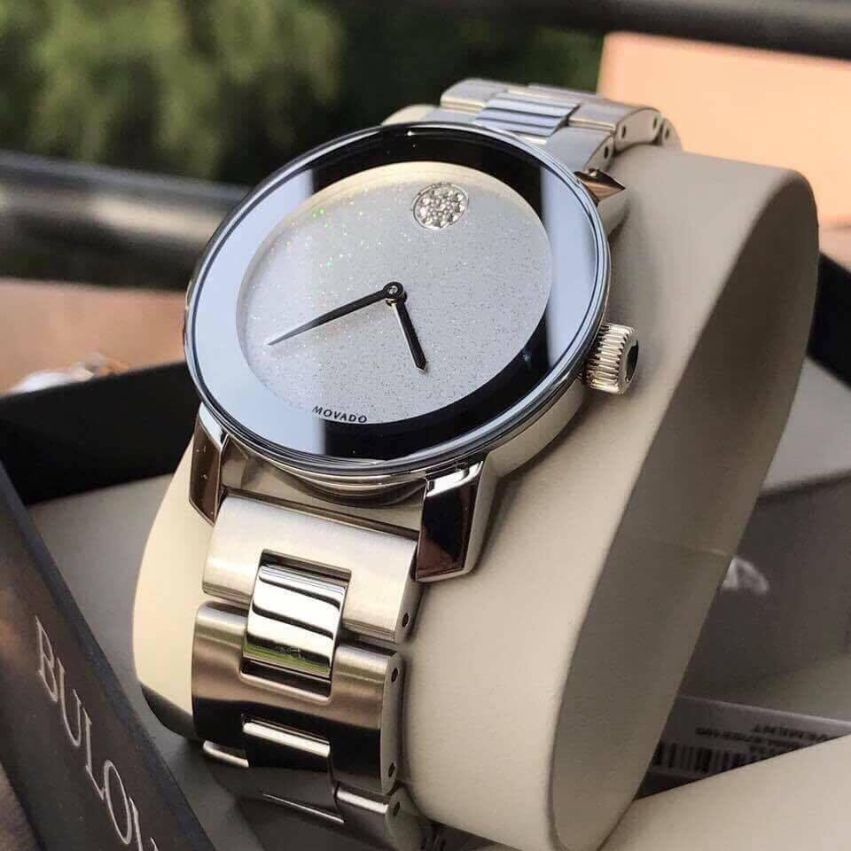 ĐỒNG HỒ NỮ MOVADO BOLD SILVER DIAL STAINLESS STEEL 3600334