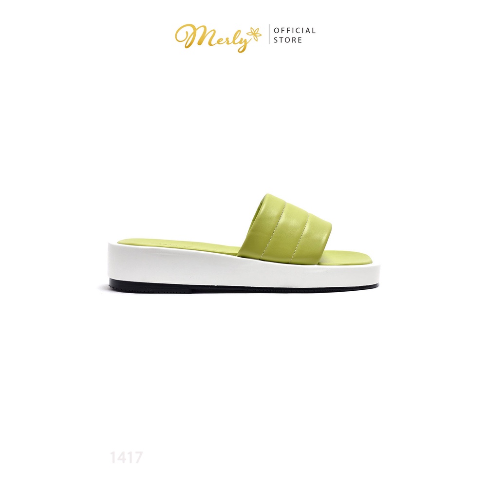 Dép đế bánh mì quai ngang Merly 1417