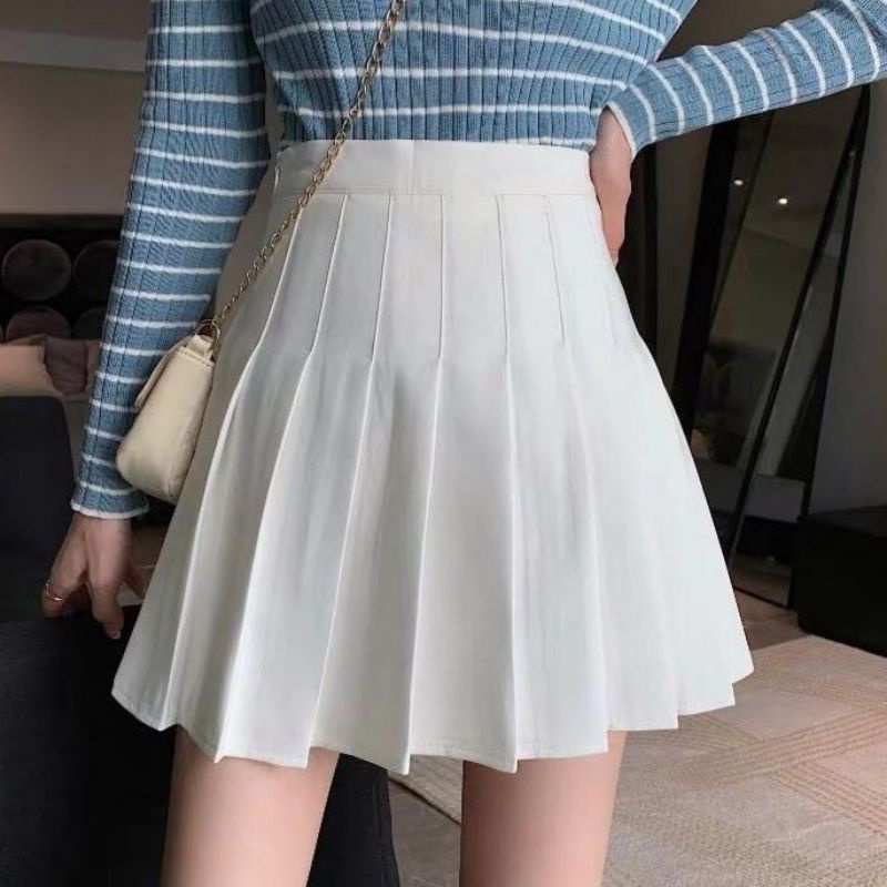 Chân Váy Ngắn Xếp Ly Chữ A Entyty, Chân Váy Tennis Xếp Li Chữ A Công Sở