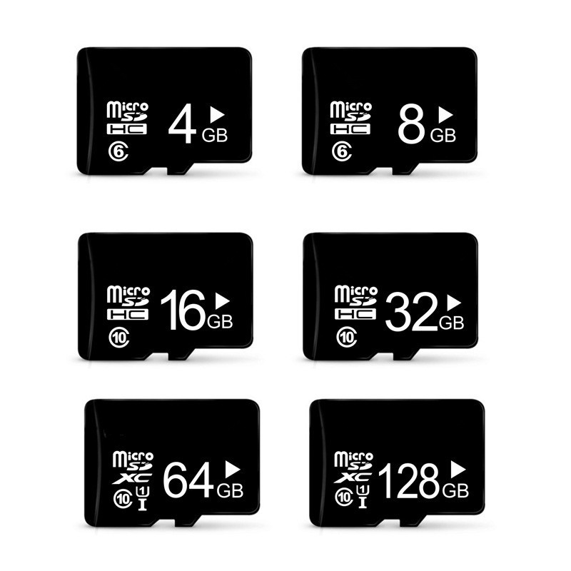 Thẻ nhớ MicroSD Class 10 Tốc độ cao (Đen) 2GB/4GB/8GB/16GB/32GB/64GB