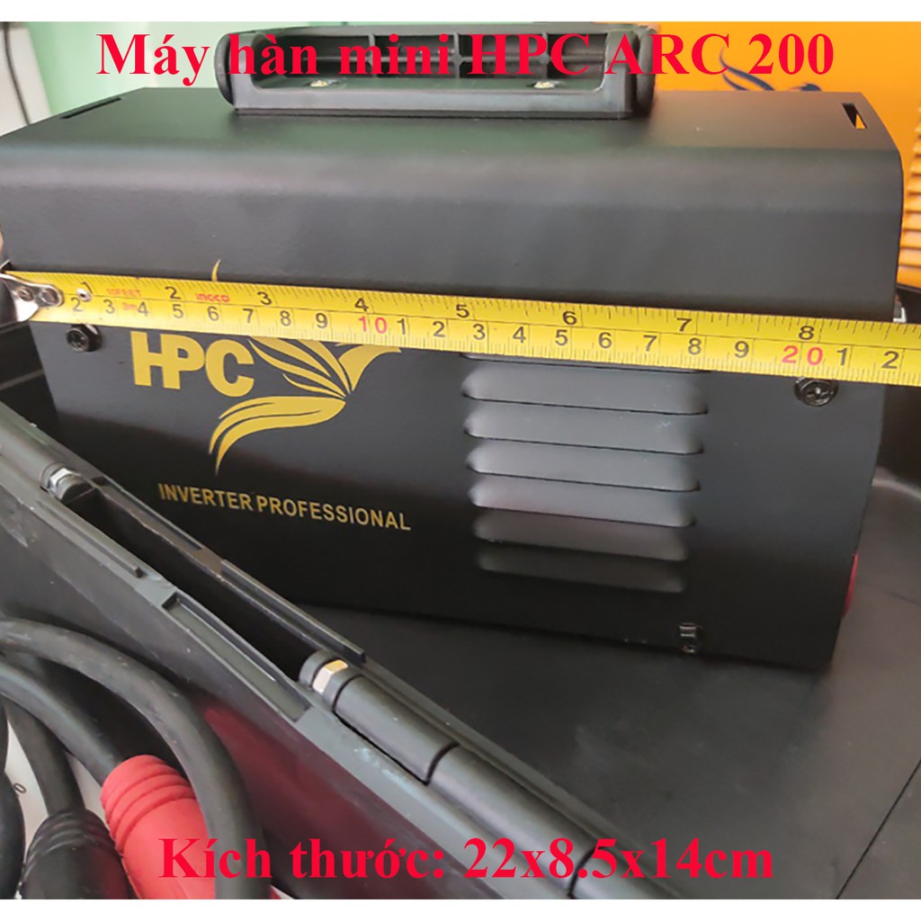 Máy hàn mini HPC 200A - Chống giật - Hàn Tig