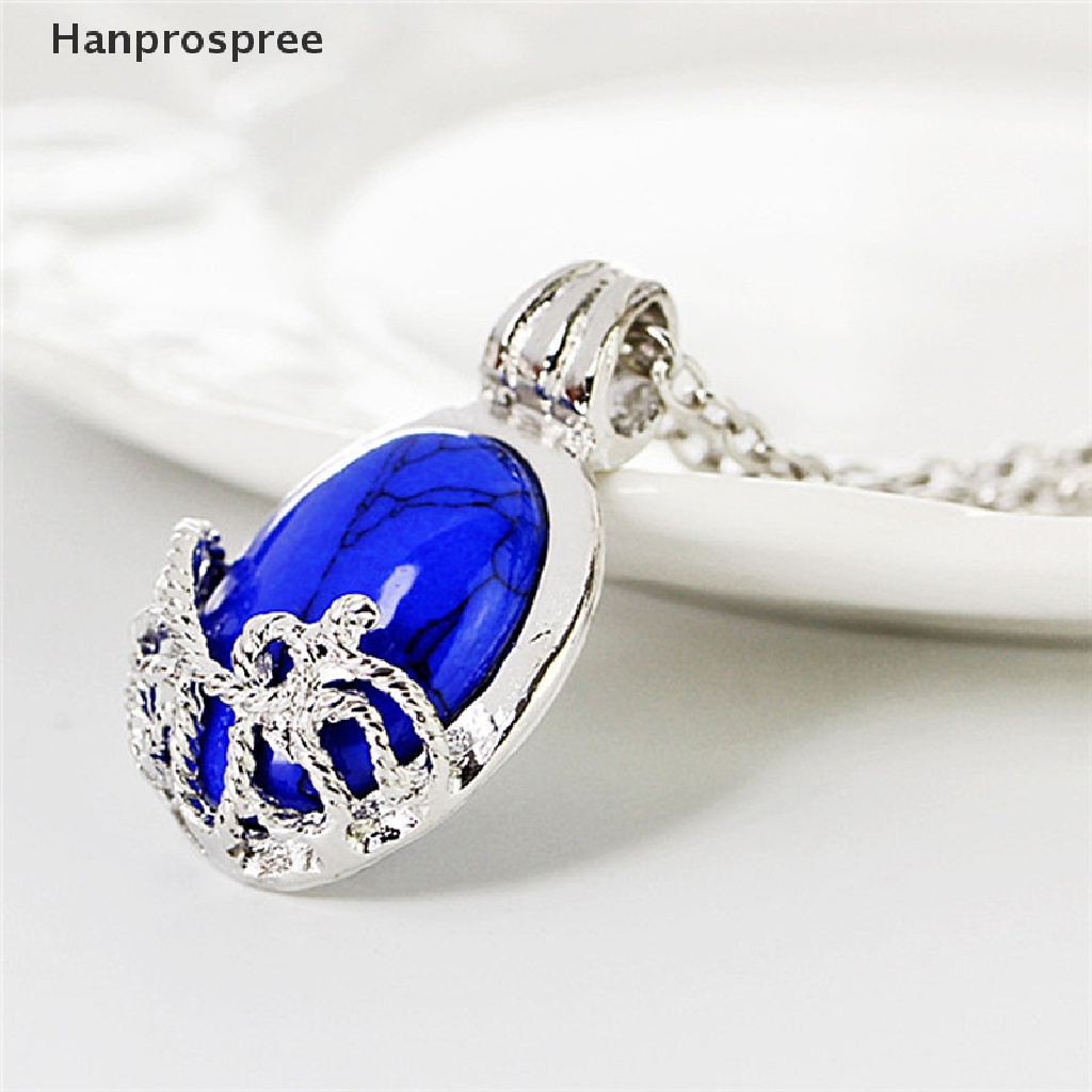 Hanprospree > Vòng cổ Lapis Lazuli Mặt Phim The Vampire Diaries Katherine Thời Trang Chống Ánh Sáng