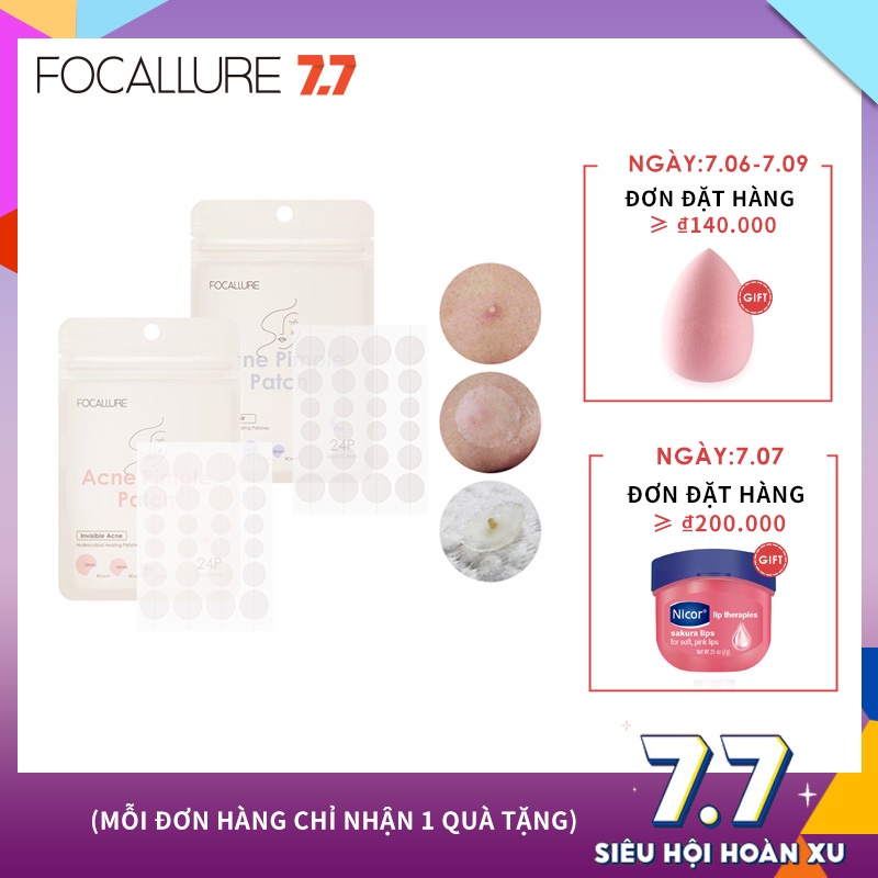 Miếng vá Focallure hỗ trợ giảm mụn chăm sóc da hiệu quả cao cấp