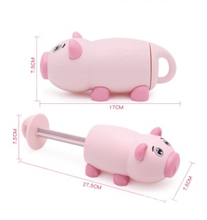 Xịt nước cho bé đi biển cá sấu,heo,và cá mập