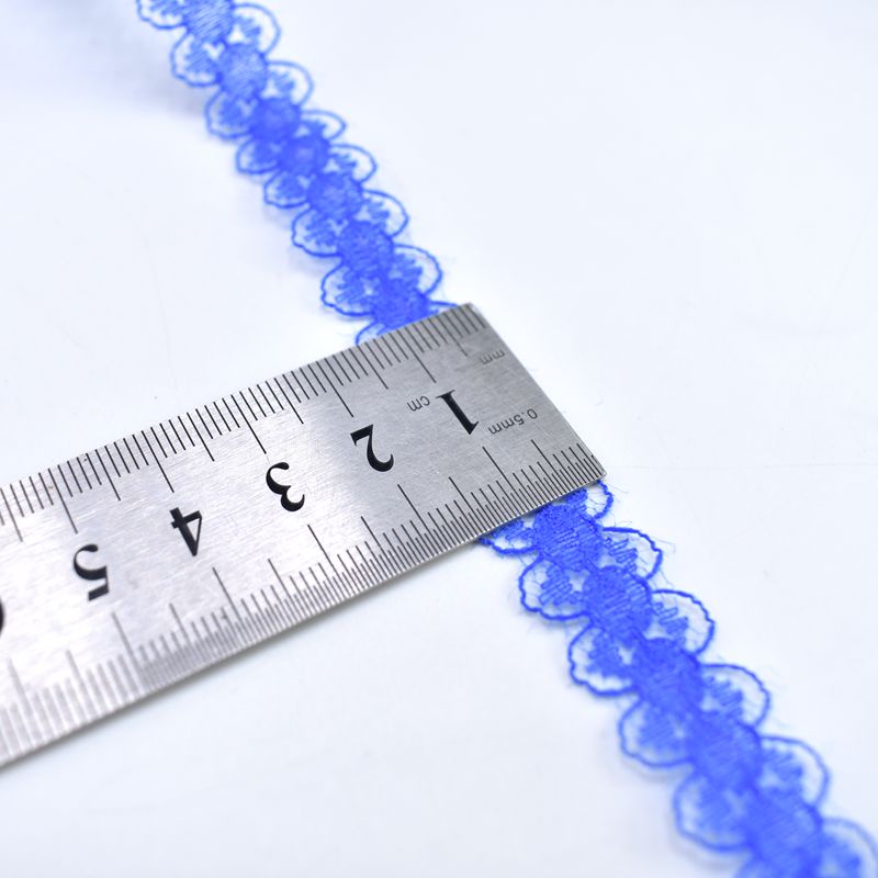 Cuộn Dây Ruy Băng Ren Cotton 10M 14mm Nhiều Màu Sắc Dùng Trang Trí Tiệc Cưới / Giáng Sinh