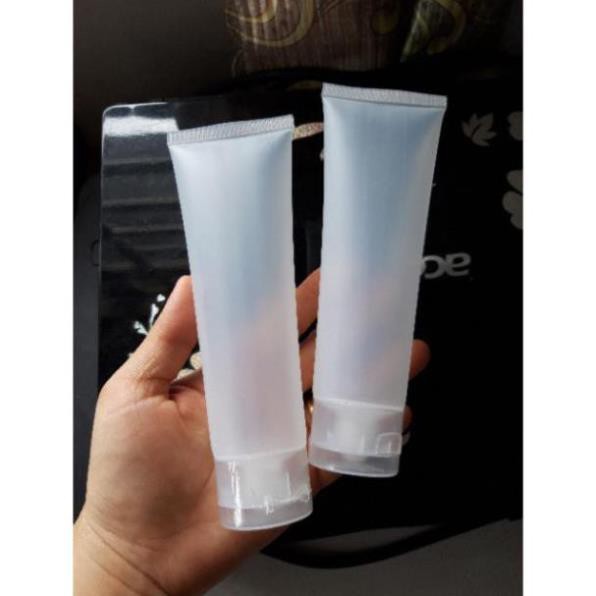 Tuýp nhựa 100ml/150ml nắp lật chiết mỹ phẩm, sữa rửa mặt, sửa tắm [Nguồn Chai Lọ Sỉ]