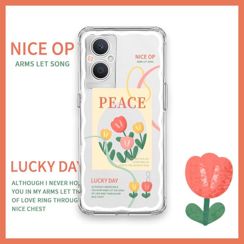 Ốp Điện Thoại Cho realmeC2/C11/C15/C21Y/C35 realme5/6/7 Tulip GT2/5/5I/5S/6I/realme9/realme9pro+/ C15/C12/C25/realme9/realme9pro+