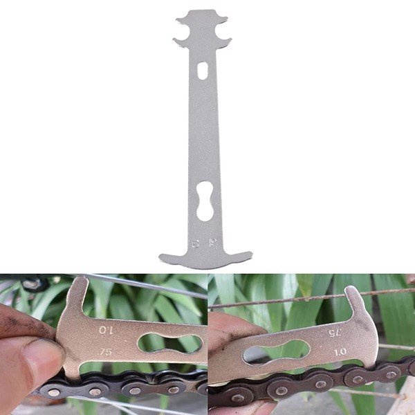 Dụng Cụ Thước Đo Kiểm Tra Độ Mòn Sên Xích Xe Đạp Chất Liệu Hợp Kim Nhôm