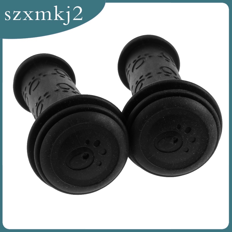 Vỏ Bọc Tay Lái Xe Đạp Trẻ Em Bằng Cao Su Chống Trượt Màu Đen szxmkj2