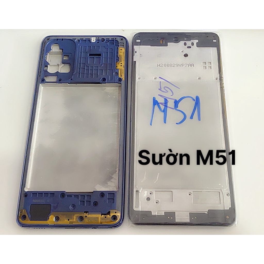 Bộ vỏ + khung sườn Samsung M20 / M51 hàng Zin