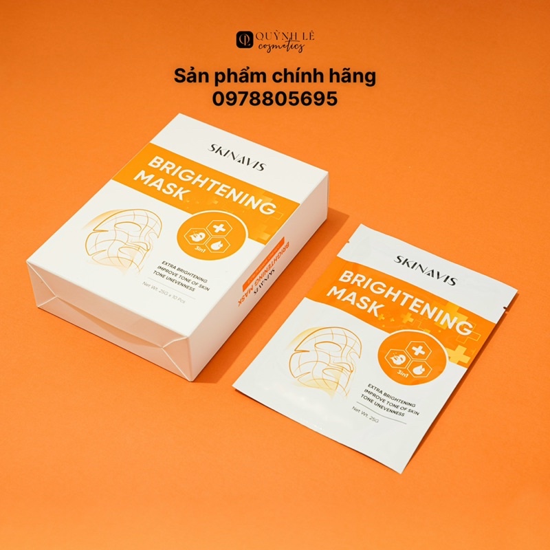 Mặt Nạ Sáng Da Skinavis Brightening