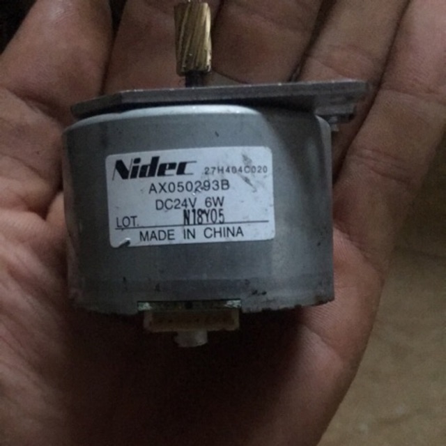 moto nidec ko chổi than  6w-12v