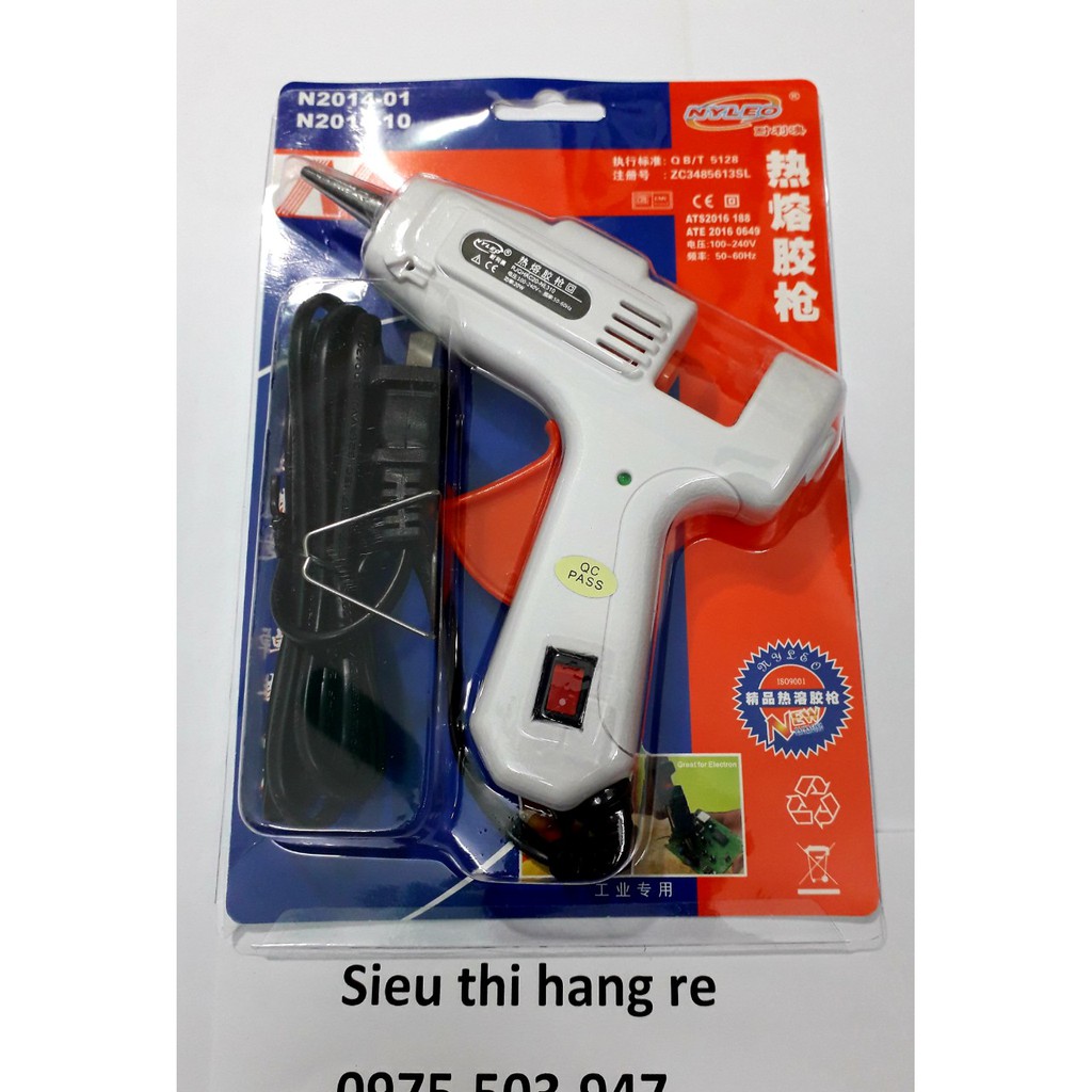 Máy bắn keo nến bé 20w hàng cao cấp / súng bắn keo