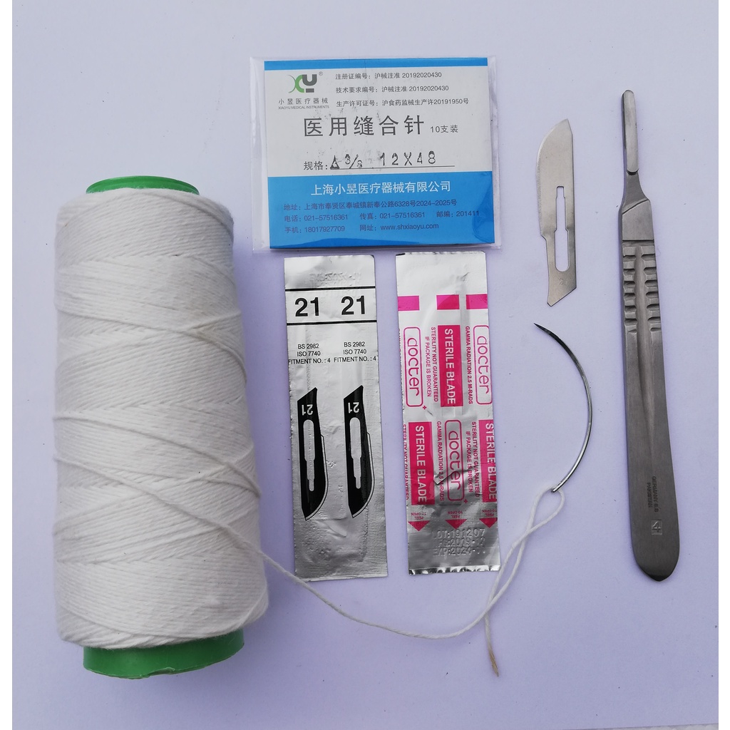 Bộ dụng cụ dùng để thiến hoạn lợn, chó, mèo