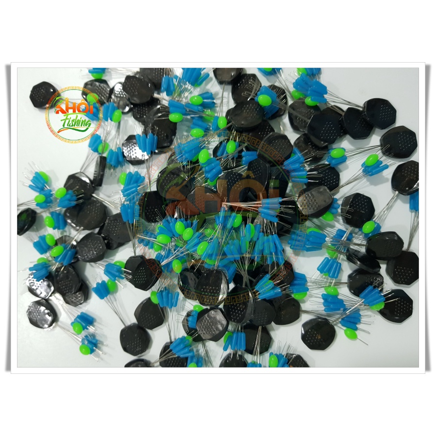 Hạt chặn câu đài săn hàng, hạt chặn săn hàng silicon mềm không làm xước trục - Khôi Fishing