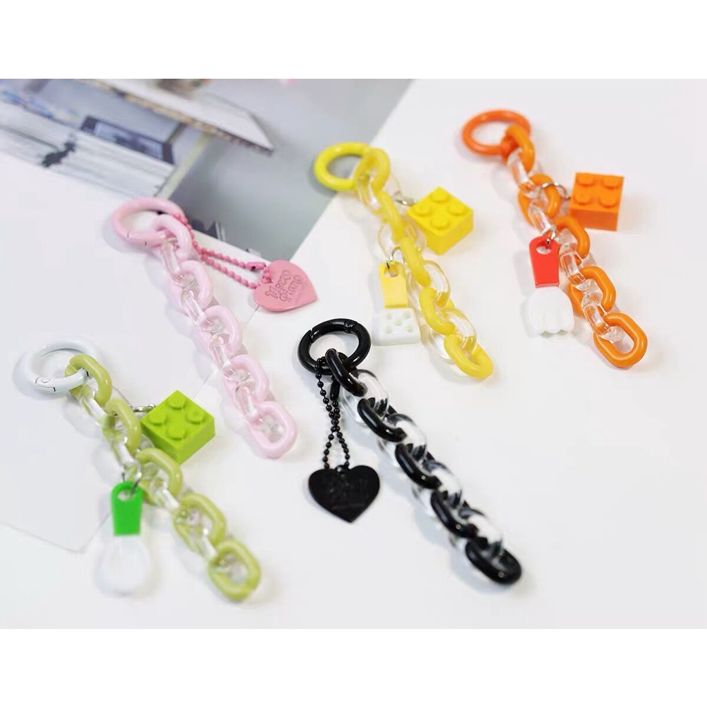 Móc Chìa Khóa Bằng Acrylic In Họa Tiết Hoạt Hình Dễ Thương