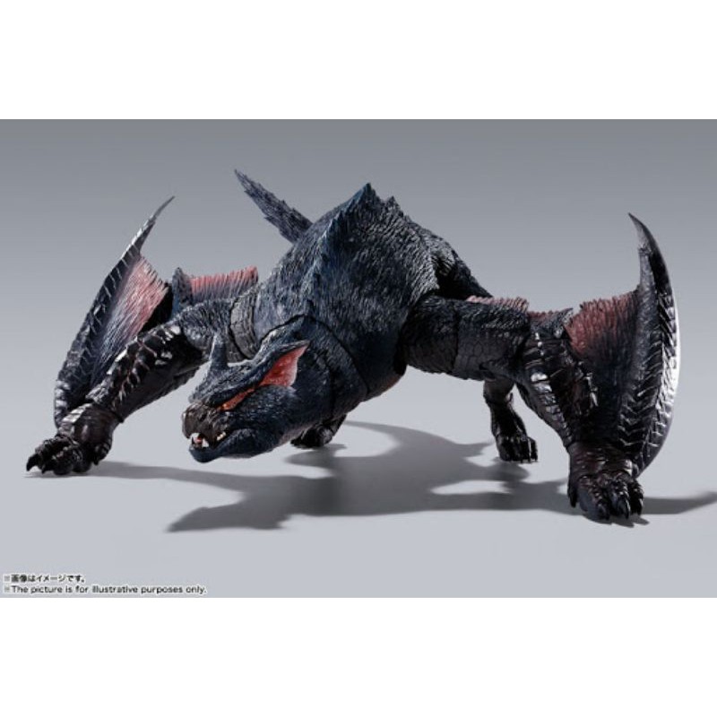Mô hình quái vật Monster Hunter Nargacuga SH Monsterarts