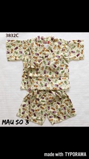 Bộ Yukata vải Hàn Quốc