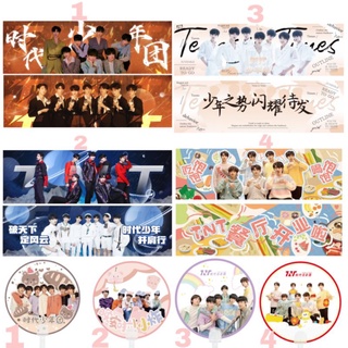 Set banner kèm quạt nhựa TNT