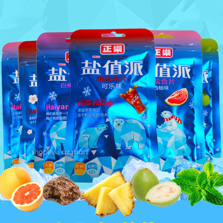 Kẹo Ngậm Băng Đăng Trái Cây Mát Lạnh Haiyan Đủ Vị