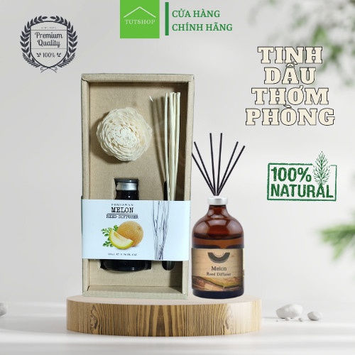 TINH DẦU QUE GỖ THƠM PHÒNG PHUTAWAN AROMA REED DIFFUSER 50ML