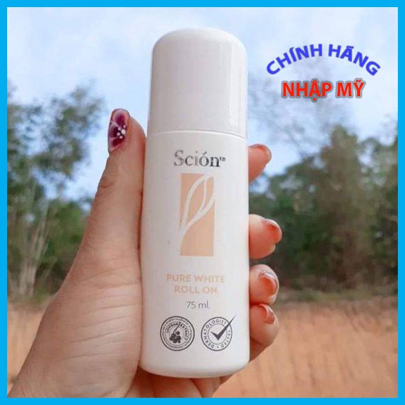 [BILL MỸ] Lăn Khử Mùi Scion Nuskin 75ml Hàng Chính Hãng - Ngăn Ngừa Và Khử Mùi Cơ Thể, Hương Thơm Dịu Nhẹ Suốt 24H