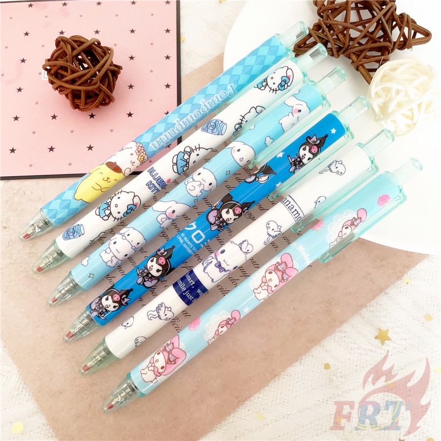 1pc ❀ Bút Sanrio ❀ Bút Mực Gel Hình Hello Kitty Cinnamoroll Kuromi My Melody