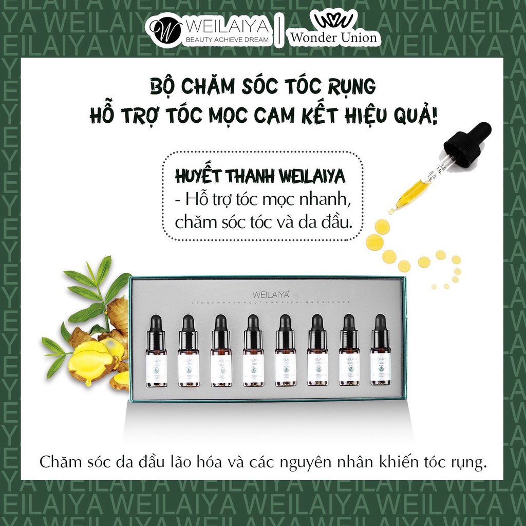 Huyết thanh kích mọc tóc Weilaiya, serum mọc tóc Weilaiya giảm rụng kích mọc hiệu quả