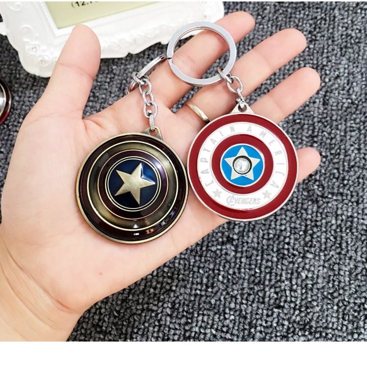 Móc Khóa Hình Khiên Của Captain America