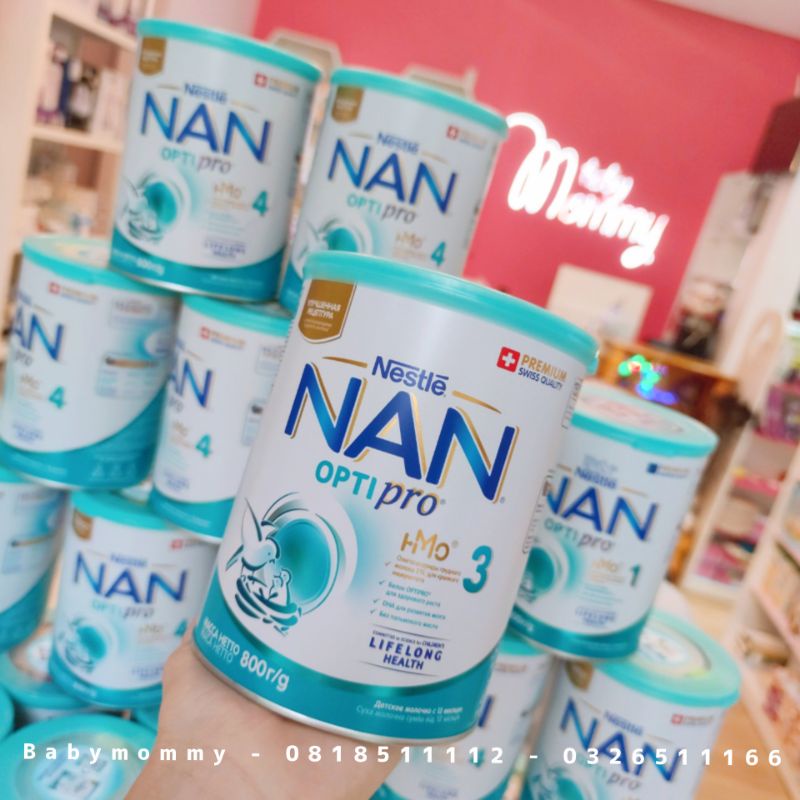 Sữa Nan Nga HMO Optipro 800g