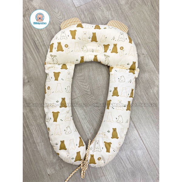 GỐI LIỀN CHẶN VỎ ĐỖ MOCHEE