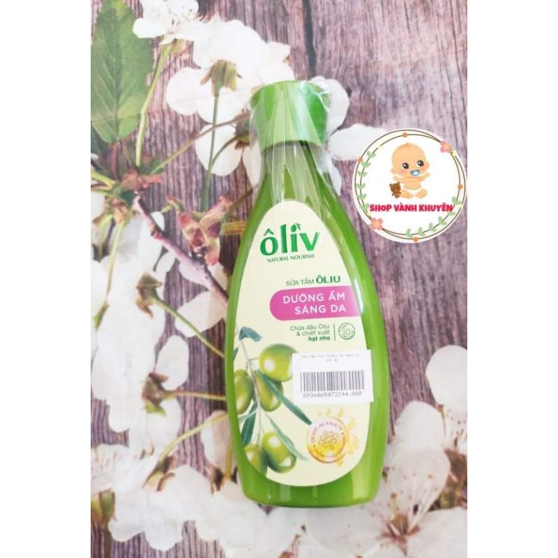 Sữa Tắm Oliv Dưỡng Ẩm Sáng Da 250ml/650ml