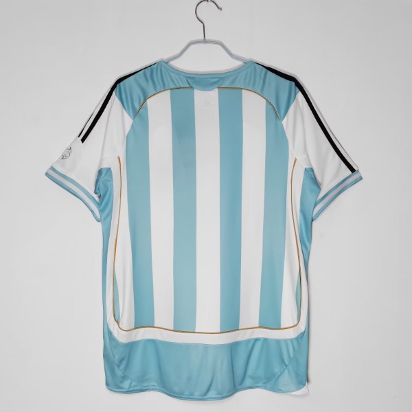 Áo Thun Thể Thao Bóng Đá Đội Tuyển Argentina Mùa Giải S-XXL 2006 / 07
