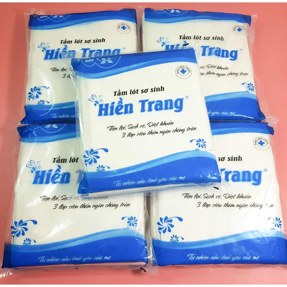 Bịch Tấm Lót Phân Xu Loại Cao Cấp Hiền Trang Trắng ( 23-27 Tờ)