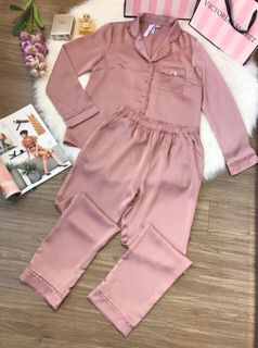 Bộ lụa satin Vic
