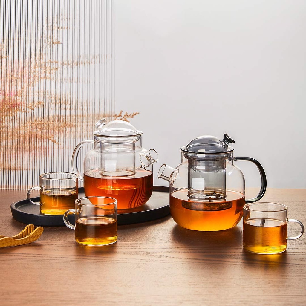 Bình pha trà thủy tinh có lõi lọc 680ml PINZTEA
