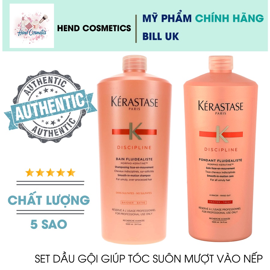 Bộ dầu gội xả Kerastase 1000ml