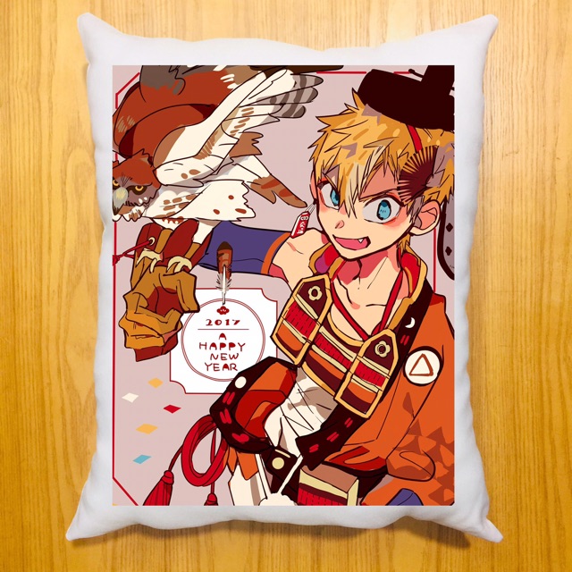 Gối minamoto jibaku shounen hanako-kun 40x50cm