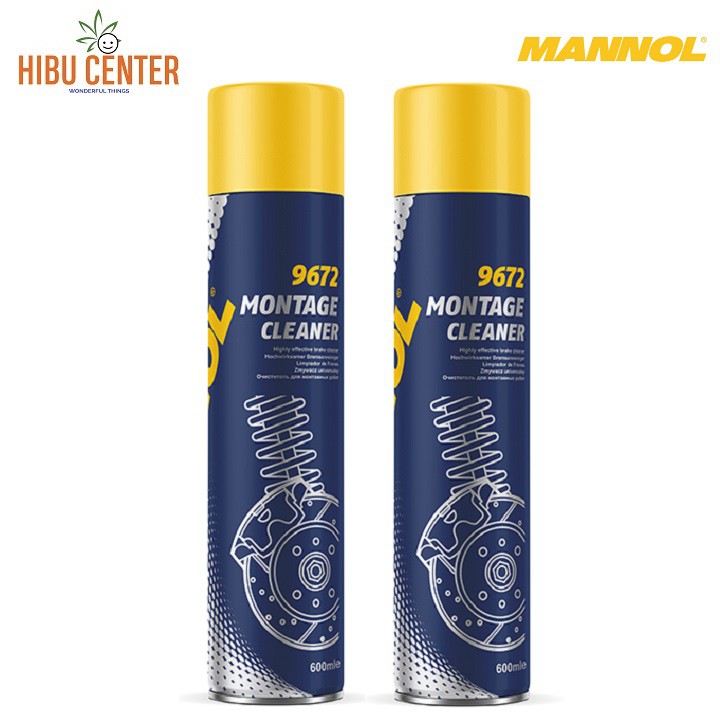Chất Tẩy Rửa Kim Loại Riêng Biệt MANNOL Montage Cleaner 9672 600ml