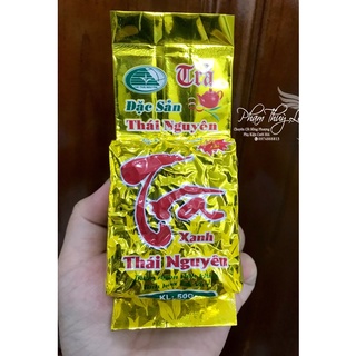 Trà gói 50g Thái Nguyên, Chè đặc sản thơm ngon - xanh nước dùng sắp lễ cưới hỏi, dâng lễ Chùa, Đền...