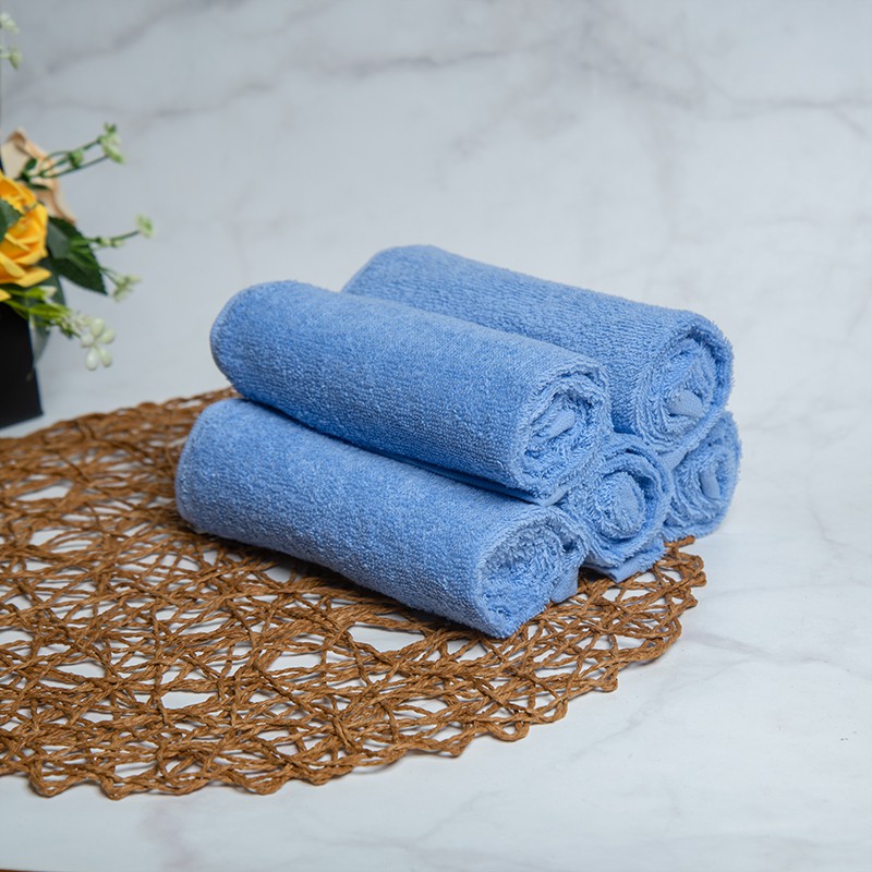 Khăn mặt cotton gia đình nhiều màu sắc 30x50cm Dolhome, khăn rửa mặt Hàn Quốc siêu mềm mại thấm hút nước - 20436